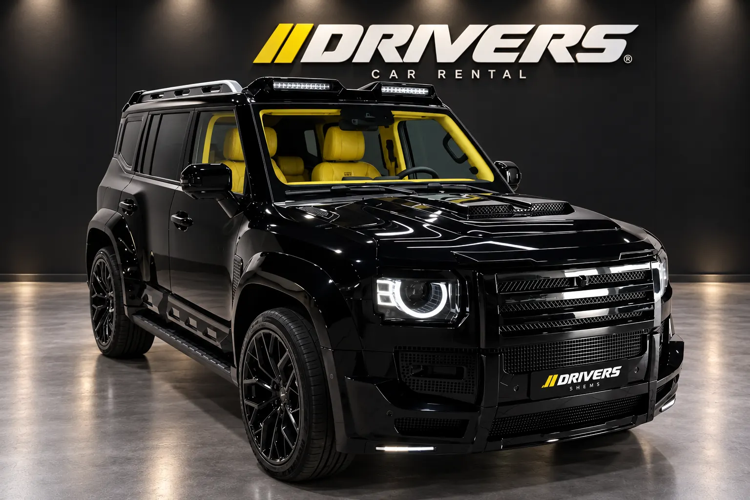 DRIVERS Shems, yellow interior
